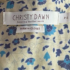 Christy Dawn The Dawn Dress  Farm to Table Petite Size Large - Never Worn